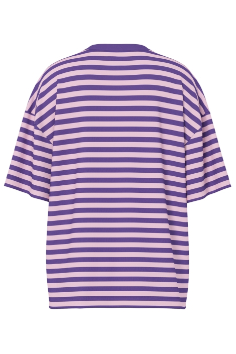 Pieces roze dames t-shirt | Achteraanzicht