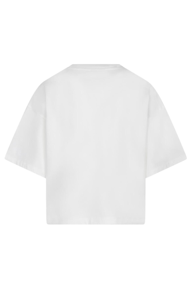 Studio Amaya witte dames t-shirt | Achteraanzicht