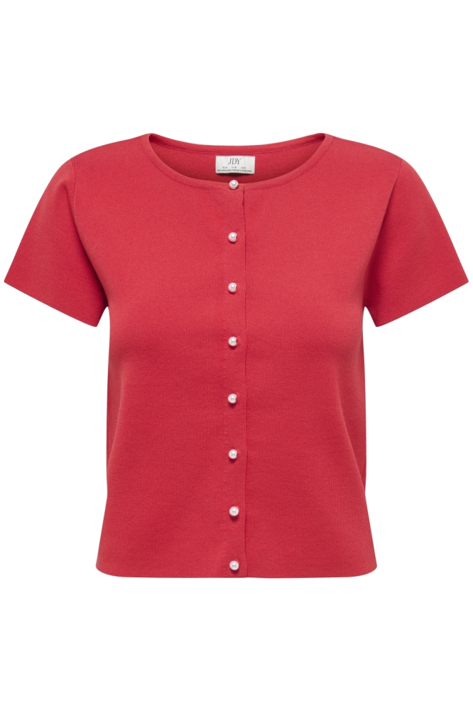 Jacqueline de Yong rode dames vest | Vooraanzicht