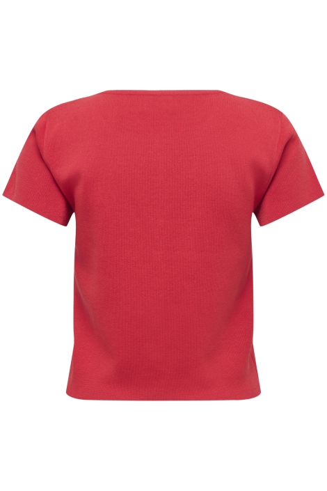 Jacqueline de Yong rode dames vest | Achteraanzicht