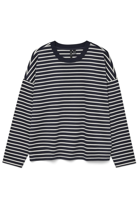 Vero Moda blauwe dames t-shirt | Vooraanzicht