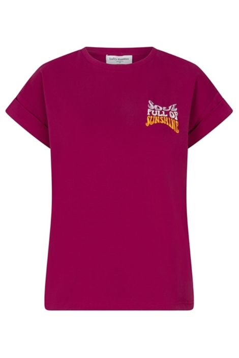 Lofty Manner roze dames t-shirt | Vooraanzicht
