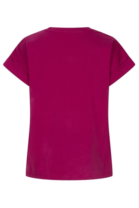 Lofty Manner roze dames t-shirt | Achteraanzicht