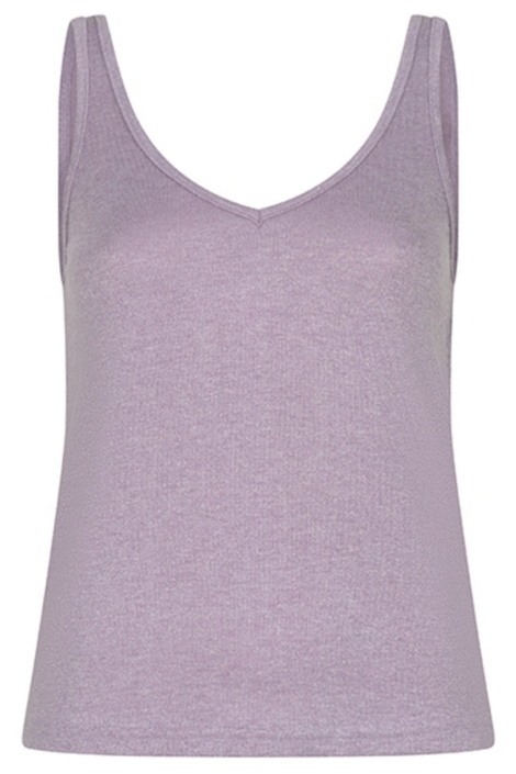 Lofty Manner paarse dames top | Vooraanzicht