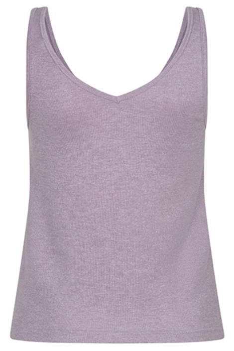 Lofty Manner paarse dames top | Achteraanzicht