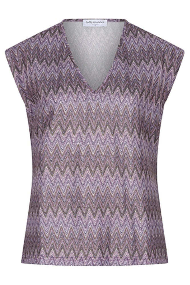 Lofty Manner roze dames top | Vooraanzicht