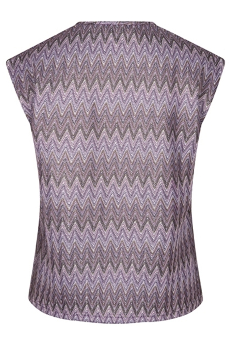 Lofty Manner roze dames top | Achteraanzicht