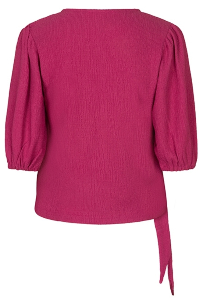 Lofty Manner roze dames t-shirt | Achteraanzicht