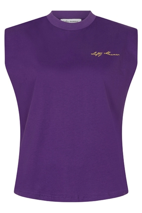 Lofty Manner paarse dames top | Vooraanzicht