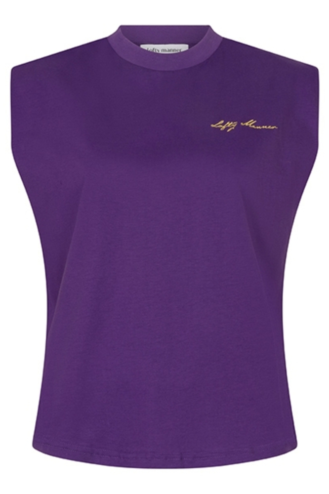 Lofty Manner paarse dames top | Vooraanzicht