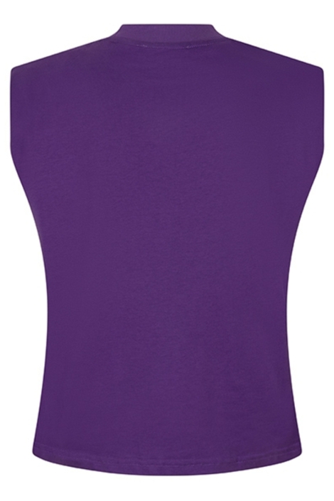 Lofty Manner paarse dames top | Achteraanzicht