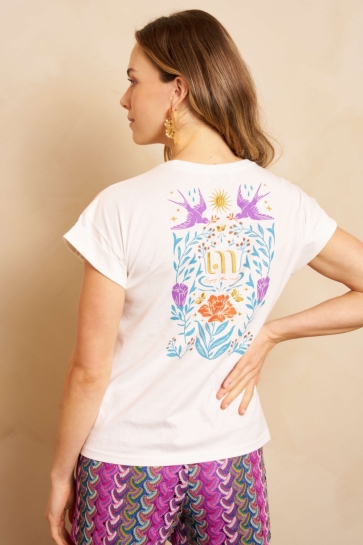 Lofty Manner T-shirt T SHIRT RAIZA RE235 OFF WHITE