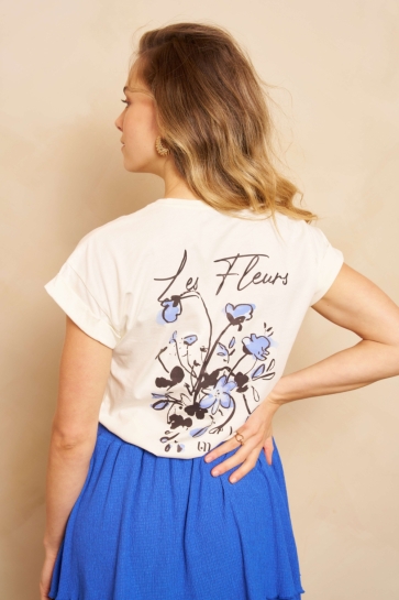 Lofty Manner T-shirt T SHIRT BILLY RG04 CREAM