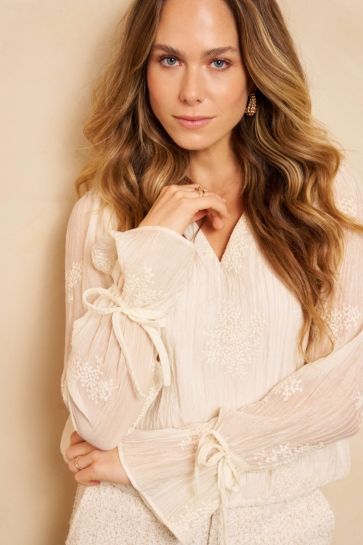 Lofty Manner Blouse TOP TILLY RG59 CREAM