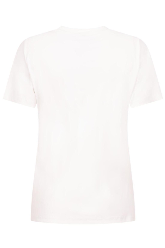 Zoso witte dames t-shirt | Achteraanzicht