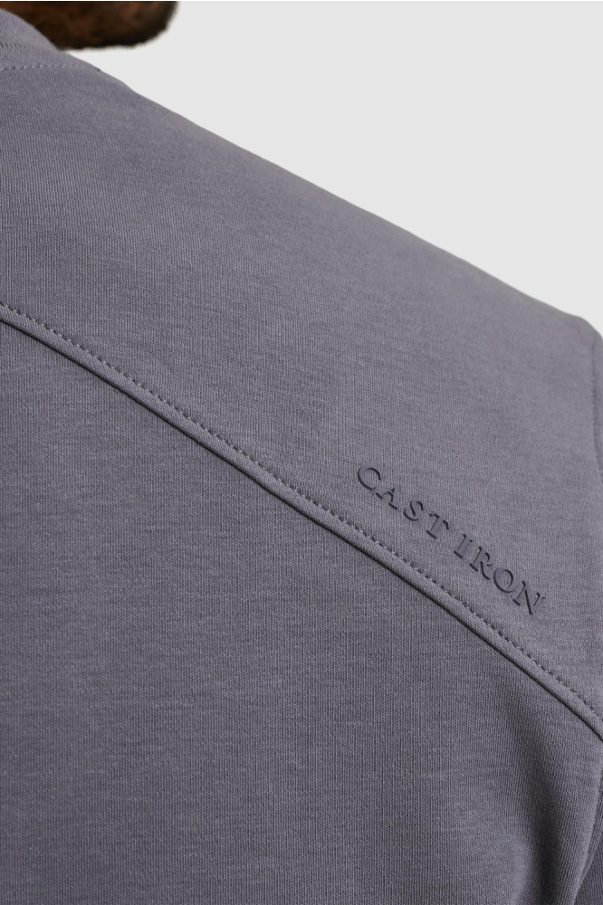 Cast Iron blauwe heren t-shirt | Unique Selling Point