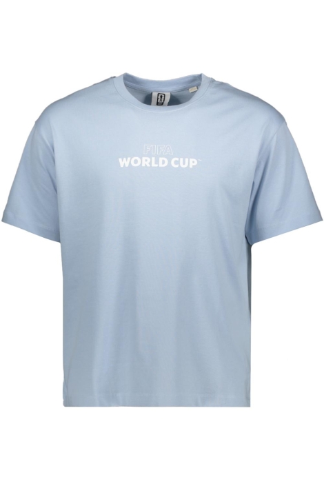 Jack & Jones blauwe heren t-shirt | Vooraanzicht