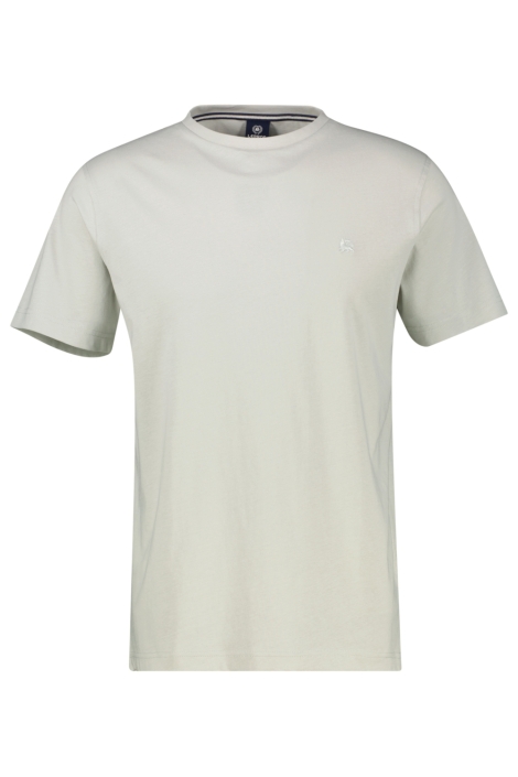 Lerros grijze heren t-shirt | Vooraanzicht