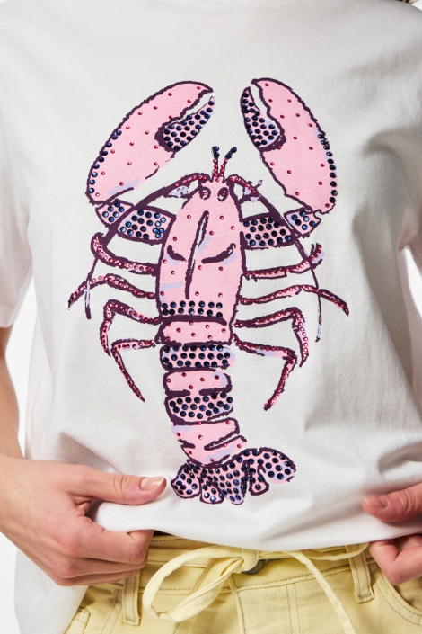 Pieces witte dames t-shirt | Unique Selling Point