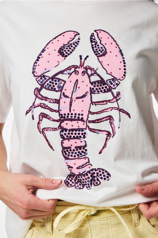 Pieces witte dames t-shirt | Unique Selling Point