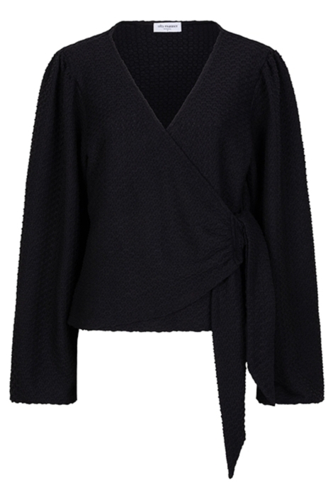 Lofty Manner zwarte dames t-shirt | Vooraanzicht