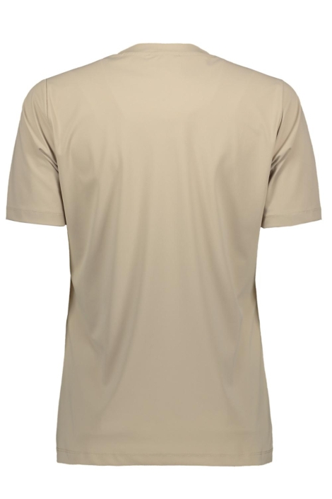 Zoso beige dames t-shirt | Achteraanzicht