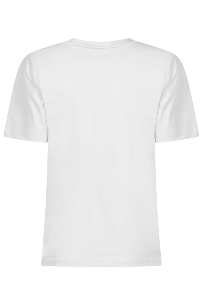 Zoso witte dames t-shirt | Achteraanzicht