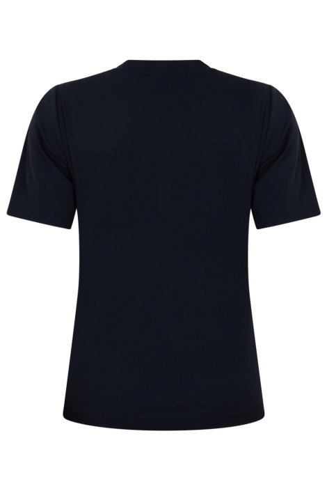 Zoso blauwe dames t-shirt | Achteraanzicht