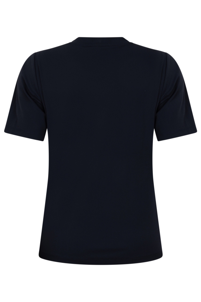 Zoso blauwe dames t-shirt | Achteraanzicht