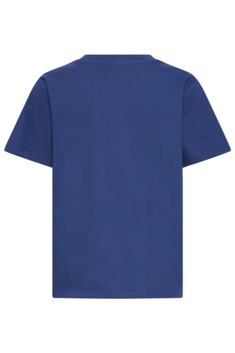 Ichi blauwe dames t-shirt | Achteraanzicht