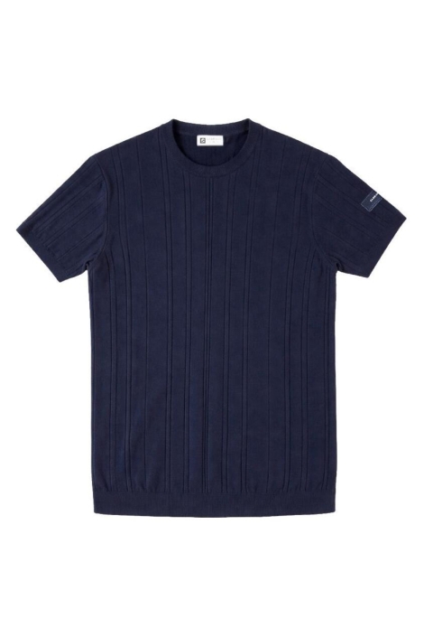 Gabbiano blauwe heren t-shirt | Vooraanzicht