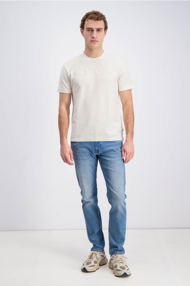 Gabbiano ecru heren t-shirt |