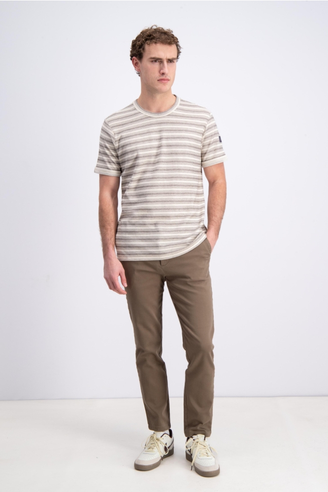 Gabbiano bruine heren t-shirt | Model