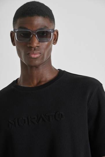 Antony Morato mmks02607-fa100268 t-shirt Zwart