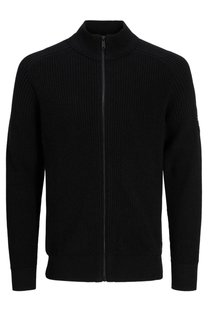 Jack & Jones zwarte heren vest | Vooraanzicht