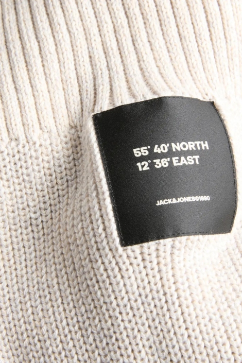 Jack & Jones beige heren vest | Close up