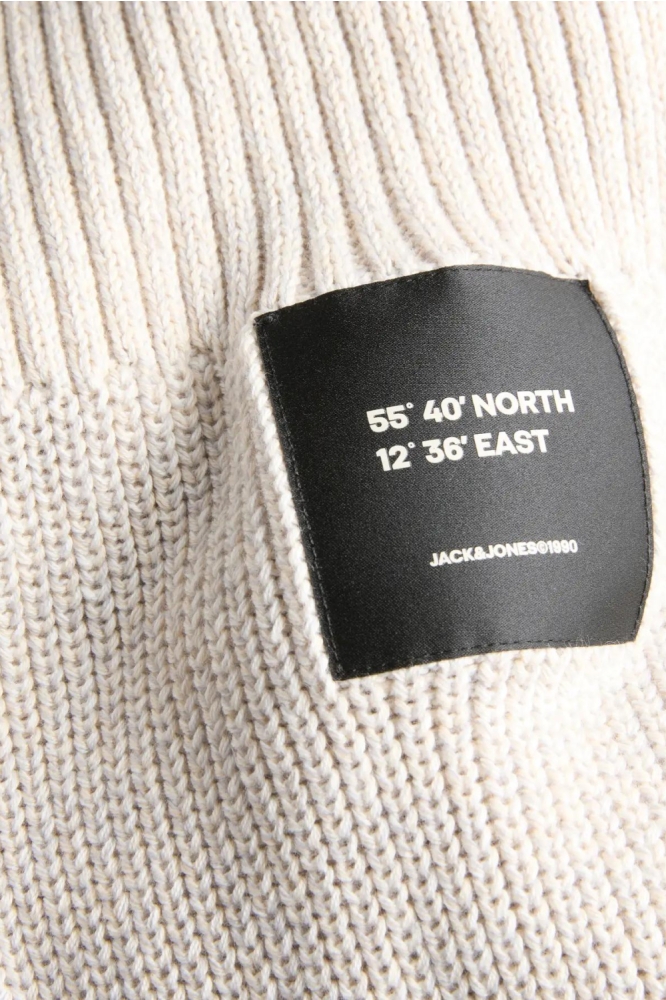 Jack & Jones beige heren vest | Close up