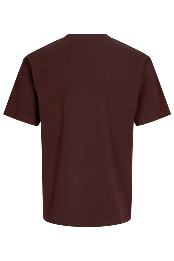 Jack & Jones bruine heren t-shirt | Achteraanzicht