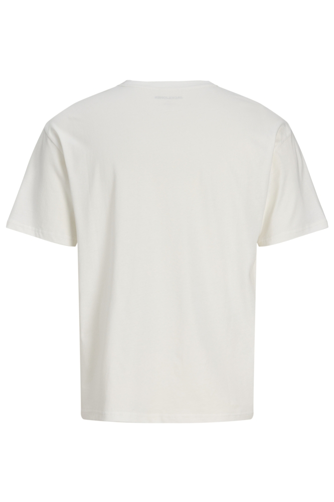 Jack & Jones witte heren t-shirt | Achteraanzicht