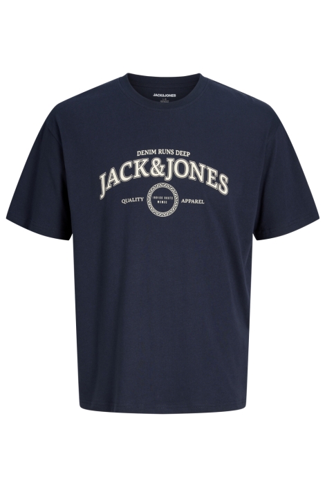 Jack & Jones blauwe heren t-shirt | Vooraanzicht