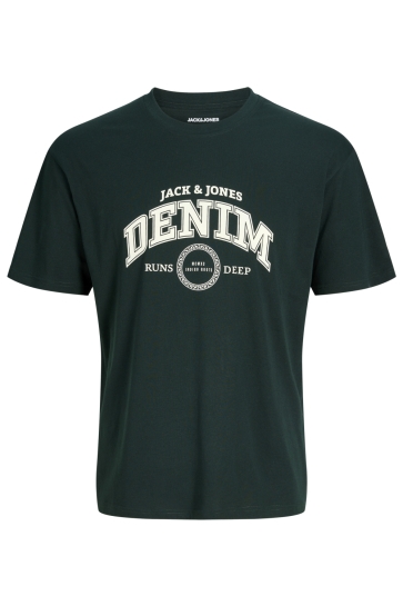 Jack & Jones jjjam tee ss crew neck Groen