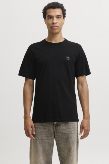 Jack & Jones T-shirt JJCLEVELAND TEE SS CREW NECK SN 12298439 BLACK