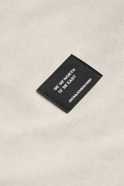 Jack & Jones beige heren t-shirt |
