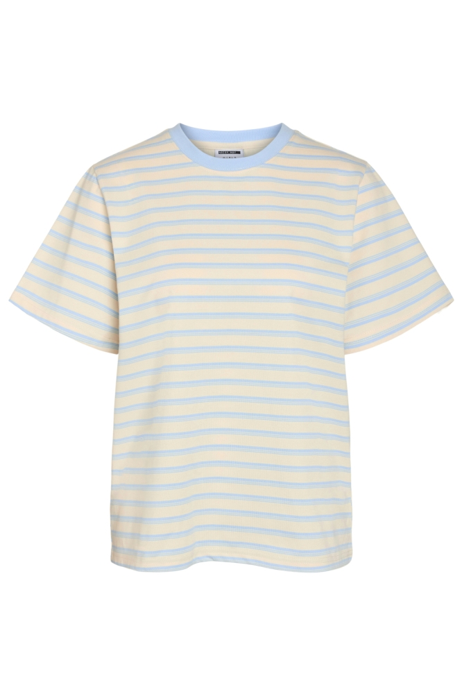 Noisy may beige dames t-shirt | Vooraanzicht