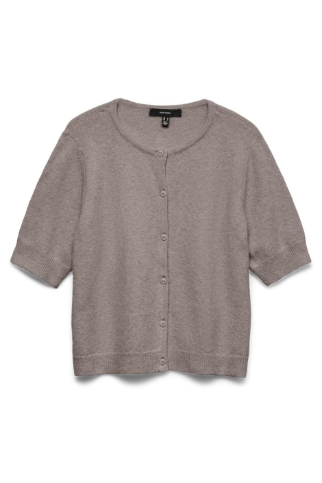 Vero Moda taupe dames vest | Vooraanzicht