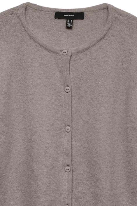 Vero Moda taupe dames vest | Kleurstaal