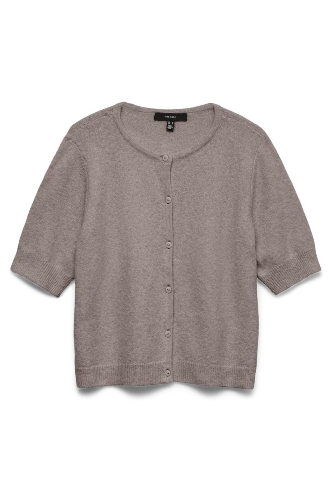 Vero Moda taupe dames vest | Vooraanzicht