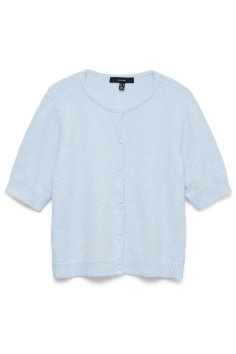 Vero Moda blauwe dames vest | Vooraanzicht