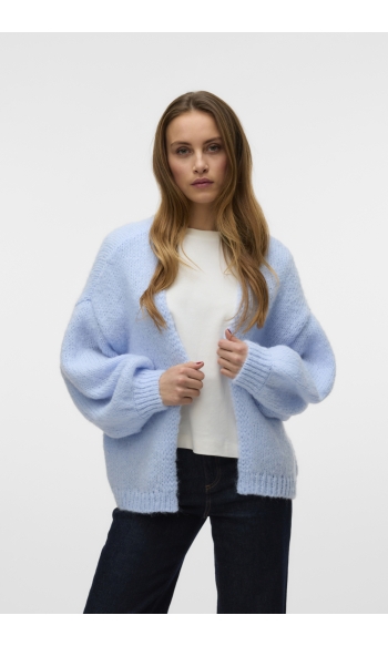 VMMAYBE LS OPEN CARDIGAN NOOS 10273101 Cashmere Blue