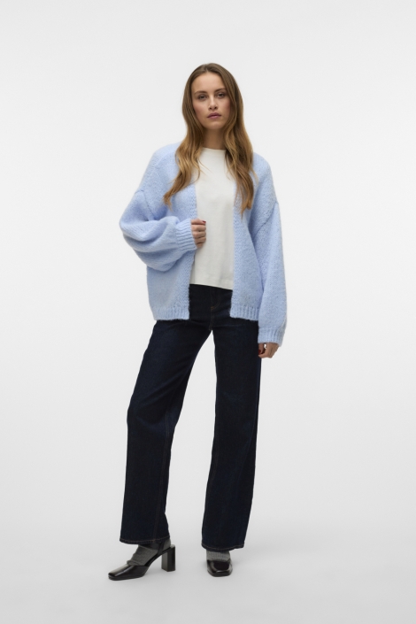 Vero Moda blauwe dames vest | Model